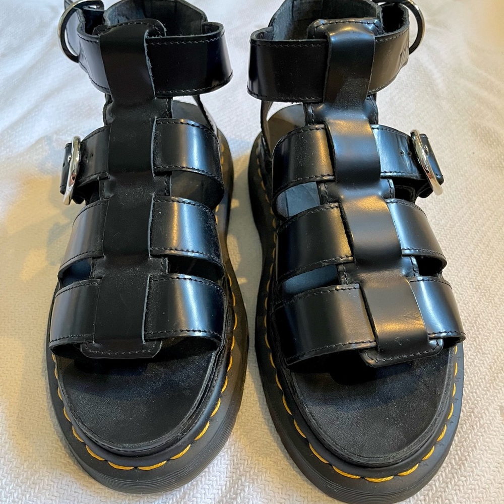 Dr. Martens Black Sandals